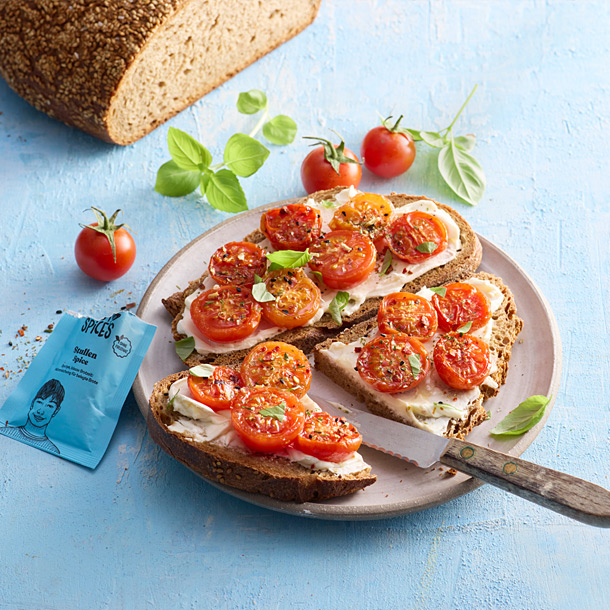 Tomaten Traum Stullen Spice Bäckerei Büsch